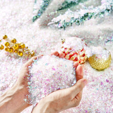 JOYIN 12 OZ Kerst Twinkles Sneeuw, Kunststof Nepsneeuw voor Boomdecoratie