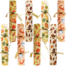 JOYIN 8 PACK Thanksgiving Non-Snap Party Favor Cake Nut Style Thanksgiving No Snap Party Table Favor met Joke Dobbelstenen & Cadeaus voor Herfstvakan
