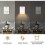 LED Motion Sensor Night Light, Self-adhesive Wall Light with Warm Color LEDs, Motion Sensor, Light Sensor, Energy Efficient for Bedroom, Bathroom, Kit 4