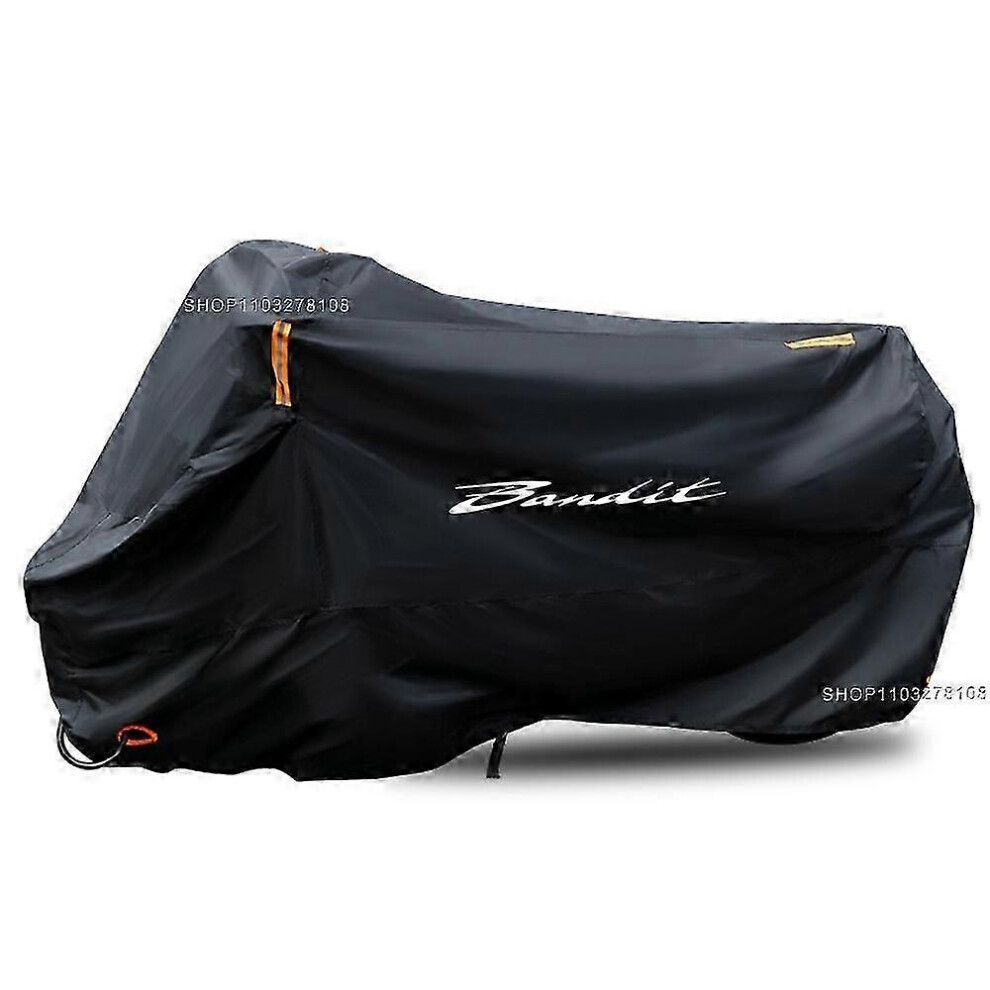 Kikidex (As Show, Xl For 190Cm) Motorcycle Cover Waterproof Outdoor All Season Dustproof Uv Protective Moto Rain Cover For Suzuki Bandit 1200 1250 1250S 1250F