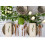 Conjunto de 4 Guardanapos de Algodão Natural Ramanta Home 20X20 Polegadas 2