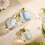 Airkeep Riet Diffuser Set van 3, Jasmijn Munt Gardenia Freesia Peer Olie Diffusers voor Aromatherapie 5