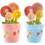 Ceramic Rice Spoon With Hangable Holes Durable Ceramic Kitchen Tool Flower Design Coffee Spoon Type+2 4