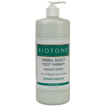 Loção de Massagem Herbal para Pés Biotone, 32 Onças