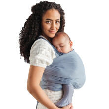 Solly Baby Wrap Portabebιs suave y mantecoso para reciιn nacidos y niρos pequeρos de 8 a 25 libras. Portabebιs ligero y manos libres Portabebιs