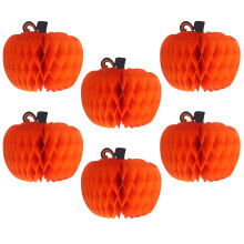 Muswarm 3 STK Thanksgiving Party Centerpiece Papir Gr?skar og Kalkun dekorationer til borde Efter?r Honeycomb Dekor Tilbeh?r til Autumn Harvest F