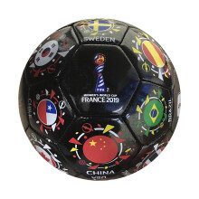 Icon Sports Offizieller FIFA-Fußball – FIF33BL, Schwarz, Größe 3