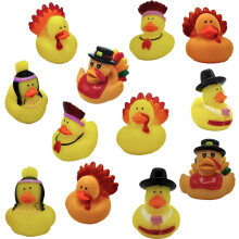 4E's nyhed Thanksgiving-gummi?nder (24 pakker) Thanksgiving-tema-gummi?nder Bulk Tyrkiet & pilgrims?nder Thanksgiving Party favoriserer forsyning