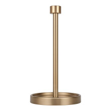 Soporte para toallas de papel para encimera Ivilon - Diseρo minimalista con tapa final moderna - Color dorado cαlido