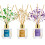 Airkeep Rietdiffuser Set van 3, Kaneel Vanille Lavendel Veld Marokkaanse Amber Olie Rietdiffusers 1