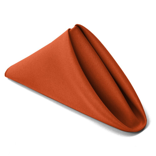 Bordlinned til mindre Thanksgiving/efter?rsservietter (6 pakke guld/br?ndt orange/r?d) 2