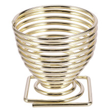 Gouden vierkant make-up spons droogstand