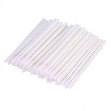 50PCS Set Disposable Lip Brush Lipgloss Applicator White
