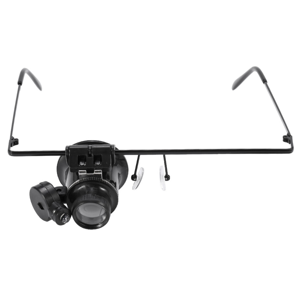 Light 20X Magnification Single Eyeglass Led Magnifier