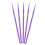 100pcs Lady Durable Disposable Mascara Brush Purple 2