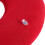 Inflatable Round Chair Pad Hip Cushion Red 4