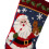 Glitzhome Glitzhome Meia de Natal Bordada de 19" para Decoração de Natal 5