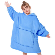yescool Tragbare Decke Hoodie Kinder, Übergroßer Decken-Sweatshirt für Teenager Geschenke für Kinder, 8-15 Jahre