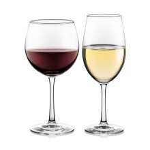 Libbey Vineyard Reserve Lot de 8 verres vin transparents pour vin rouge et blanc, parfaits pour le Merlot Bordeaux Chardonnay, cadeaux de vacan