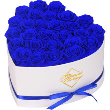 GLAMOUR BOUTIQUE Rose stabilizzate in scatola - Regali per sua moglie e mamma Fiori di rose Decorazioni per sempre per regalo di compleanno Bouqu