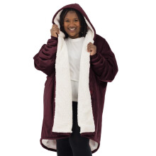 THE COMFY Eredeti Full Zip | Sherpa blelt mikroszlas gyapj hordhat takar a Shark Tank egy mretben, minden meleg s hangulatos ajndknak megfel