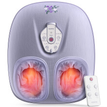 RENPHO Voetmassager Machine met Verwarming [2026 Geüpgraded], Shiatsu Voetmassager voor Plantaire Fasciitis, Kerstcadeaus voor Vrouwen