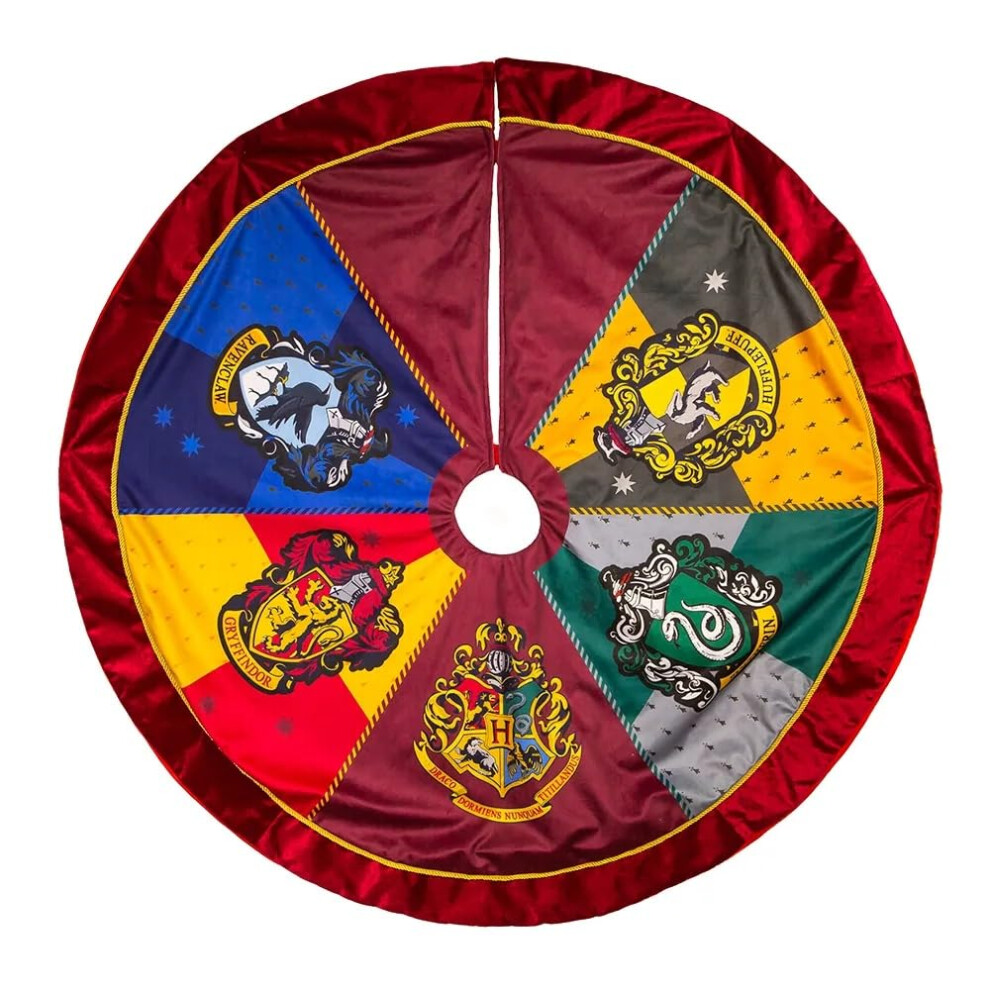 Kurt Adler Harry Potter Christmas Tree Skirt 48 Inch Multicolor HP9231-image-OPC-PMMJVVB-NEW