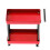(Rouge) Mini 2-Tier Tools Trolley Mobile Workshop RC Accessories 1/8-1/16 3
