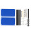 (Bleu) Mini 2-Tier Tools Trolley Mobile Workshop RC Accessories 1/8-1/16 2