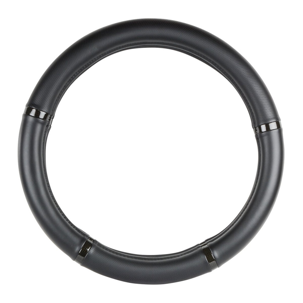 Gg Grand General 54036 W/ Trims Steerling Wheel Cover Black 760479540369