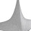 Silver Tinsel Vikbar Glitter Star Utomhus juldekoration - 44"""" - Silver 5