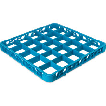 Carlisle FoodService Products RE2514 OptiClean glazen rekverlenger, verdeeld in 25 vakken, 1,78"" blauw
