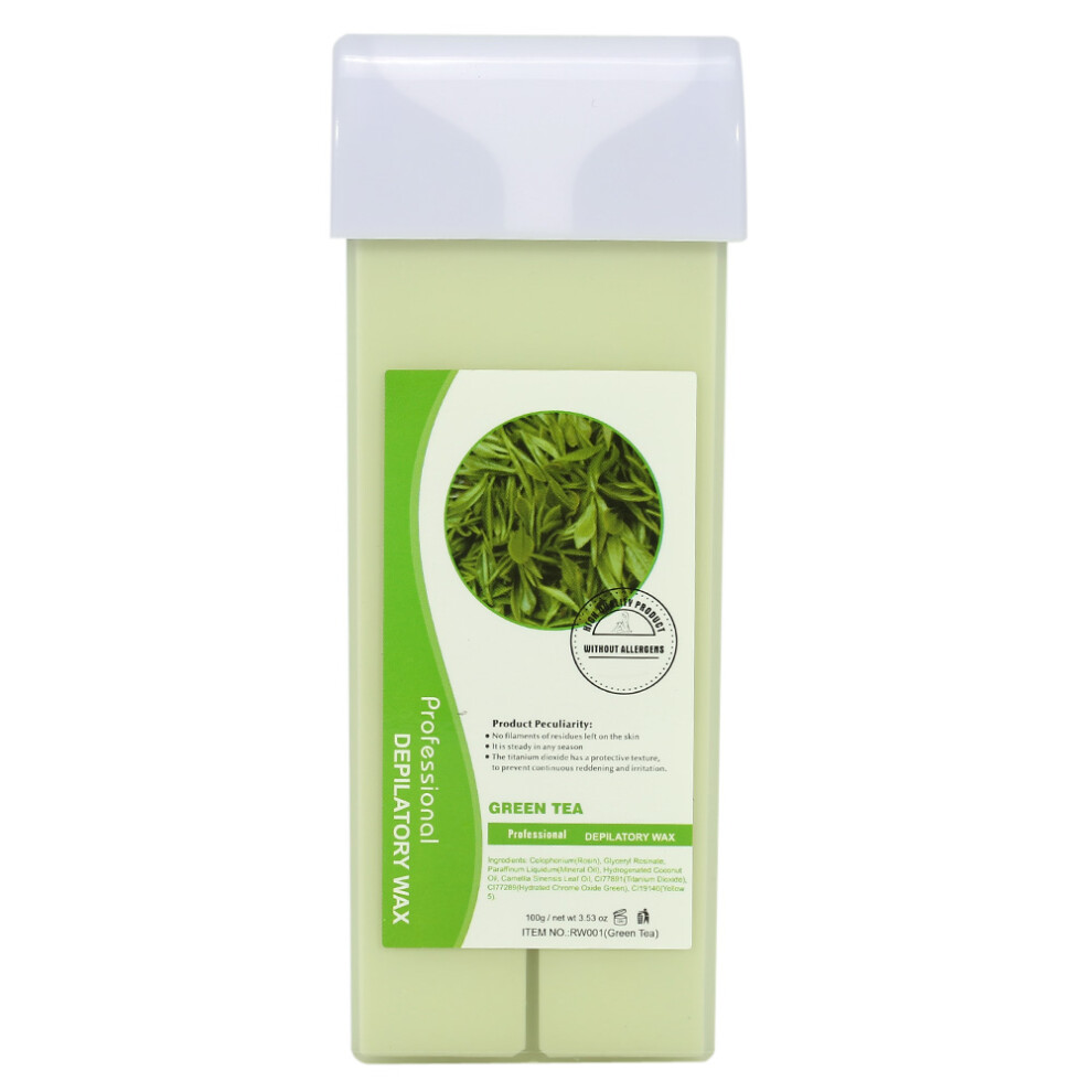 Green 100G Professional Depilatory Wax Arm Leg Underarm Body ( Tea)