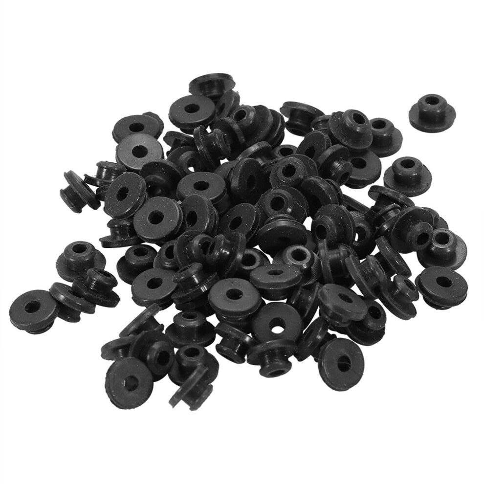 100Pcs/Bag Tattoo Needle Rubber Nipple Grommet Pad