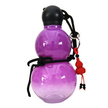 (Purple) 700ml Kürbis-Wasserflasche Retro Fitness Grün