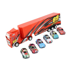 (Style 1) Trek Terug Container Truck Speelgoed Grote Maat