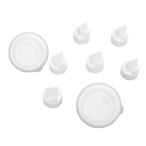 2pcs Backflow Protector 6pcs White Duckbill Valves for S2 S1 9 Plus 2