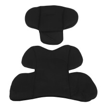 (Black) Baby Carseat Cushion Head Neck Support for Carseat Stroller Cinerous