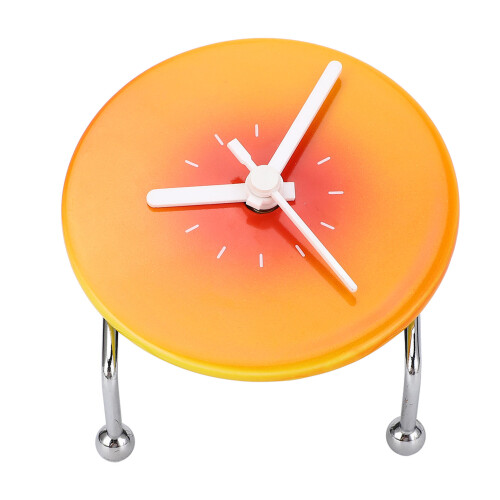 Orologio Ceramica Gradiente Tramonto Decorativo 2