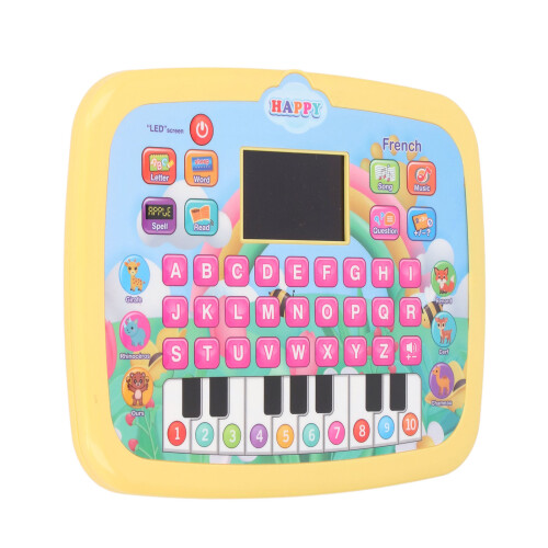 (Yellow) LED Frans Leerpad Interactief Speelgoed Geel 2