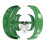 Windkraftgenerator, grüne Laternenform, 4