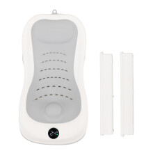 (Grey) Babybad-Sitzthermometer, rutschfest, tragbar, Rosa