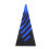 (Blue Black) Impossible Pyramid 3D Spiral Cone Stress Relief Blue Black 1