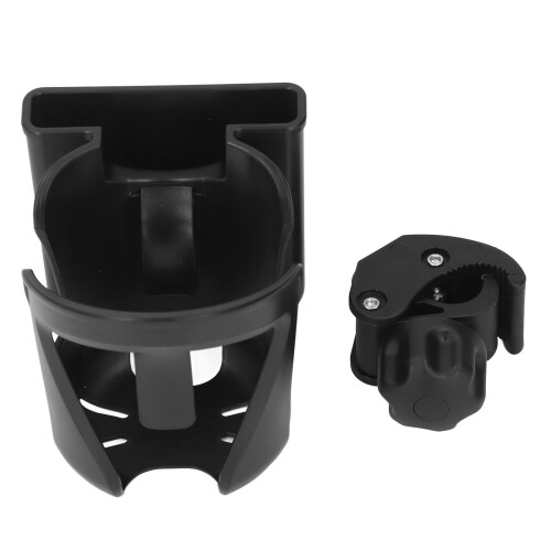 (Cool Black) Portabicchieri Carrello Regolabile