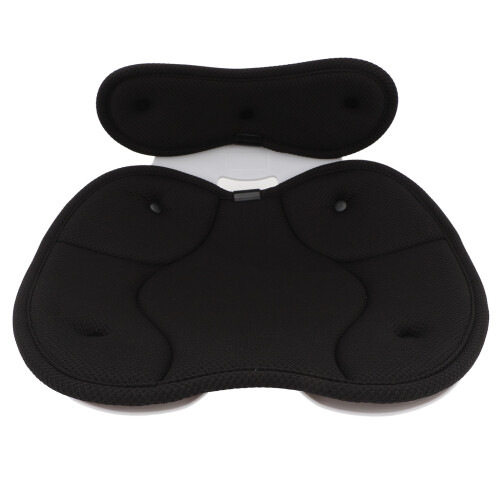 (Black) Lumbuskussen Ergonomisch Ademzwart