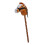 (Light Brown) Plüsch-Stickhorse mit Wiehern - Reittier Hellbraun 5