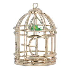 1:12 Miniatur-Vogelkäfig aus Metall für Puppenhaus