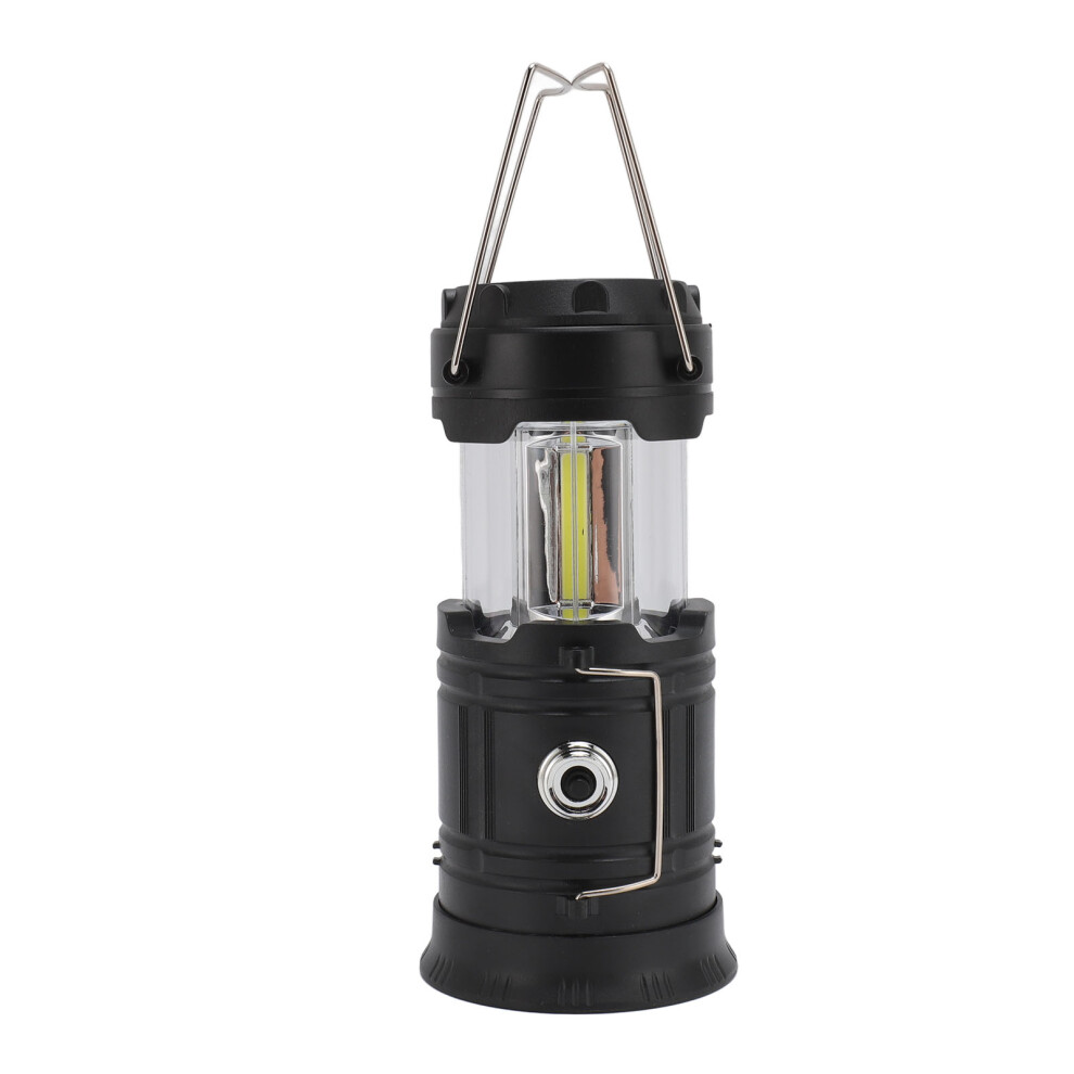 Collapsible LED Camping Lantern Battery Powered Waterproof 2 Light-image-OPC-PMMJXFZ-NEW