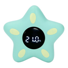 Pentagramm-Babybad-Thermometer mit Digitalanzeige, Schwimmend