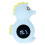Seepferdchen-Babybadthermometer, LED, schwimmend 1